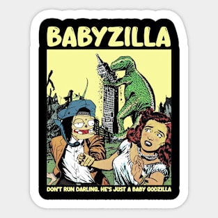 BABYZILLA Sticker